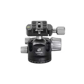 Leofoto LH Series LH-40 40mm Low Profile Ball Head and QP-70N QR Plate