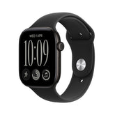 Apple Watch Series 12 42mm Black aluminium case (S/M) GPS Black Sport Band
