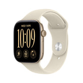 Apple Watch Series 12 46mm Light Gold aluminium case (S/M) GPS Sand Sport Band