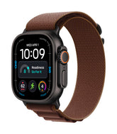 Apple Watch Ultra 4 49mm GPS+Cellular Black Titanium with Burgundy Alpine Loop (M)