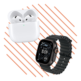 Apple Watch Ultra 3 49mm Cellular Black & Airpods 4 with ANC Power Bundle