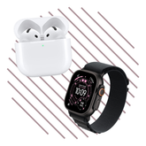Apple Watch Ultra 3 49mm Cellular Black (M) & Airpods 4 with ANC Power Bundle