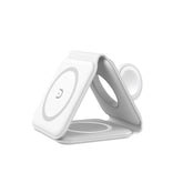 QDOS POWERMAG 3-in-1 Wireless Charger - White
