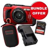 OM System Tough TG-7 Starter Kit (Red)