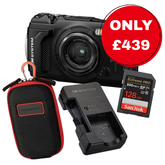 OM System Tough TG-7 Starter Kit (Black)