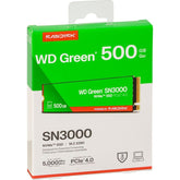 Western Digital Green SN3000 500GB PC SSD/Solid State Drive