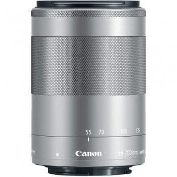 Canon EF-M 55-200mm f/4.5-6.3 IS STM Silver