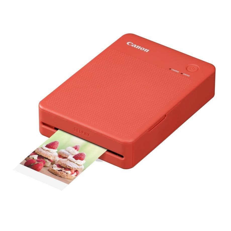 Canon Selphy QX20 Compact Photo Printer - Terracotta Red