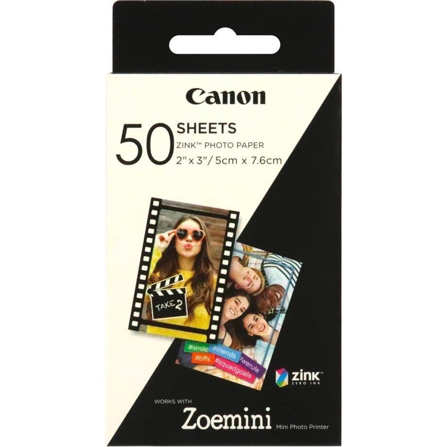 Canon Zoemini 50 Sheet Zink Photo Paper