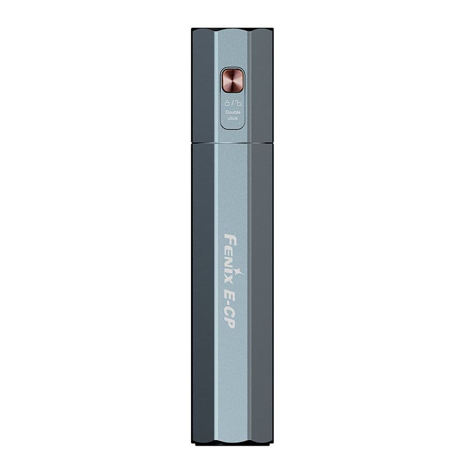 Fenix E-CP Rechargeable Power Bank Torch Blue / Grey