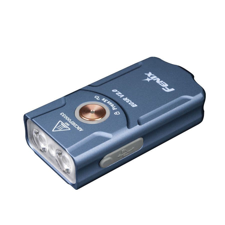 Fenix E03R v2.0 Keychain Light Blue