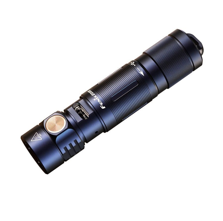 Fenix E05R Rechargeable Keychain Torch Black