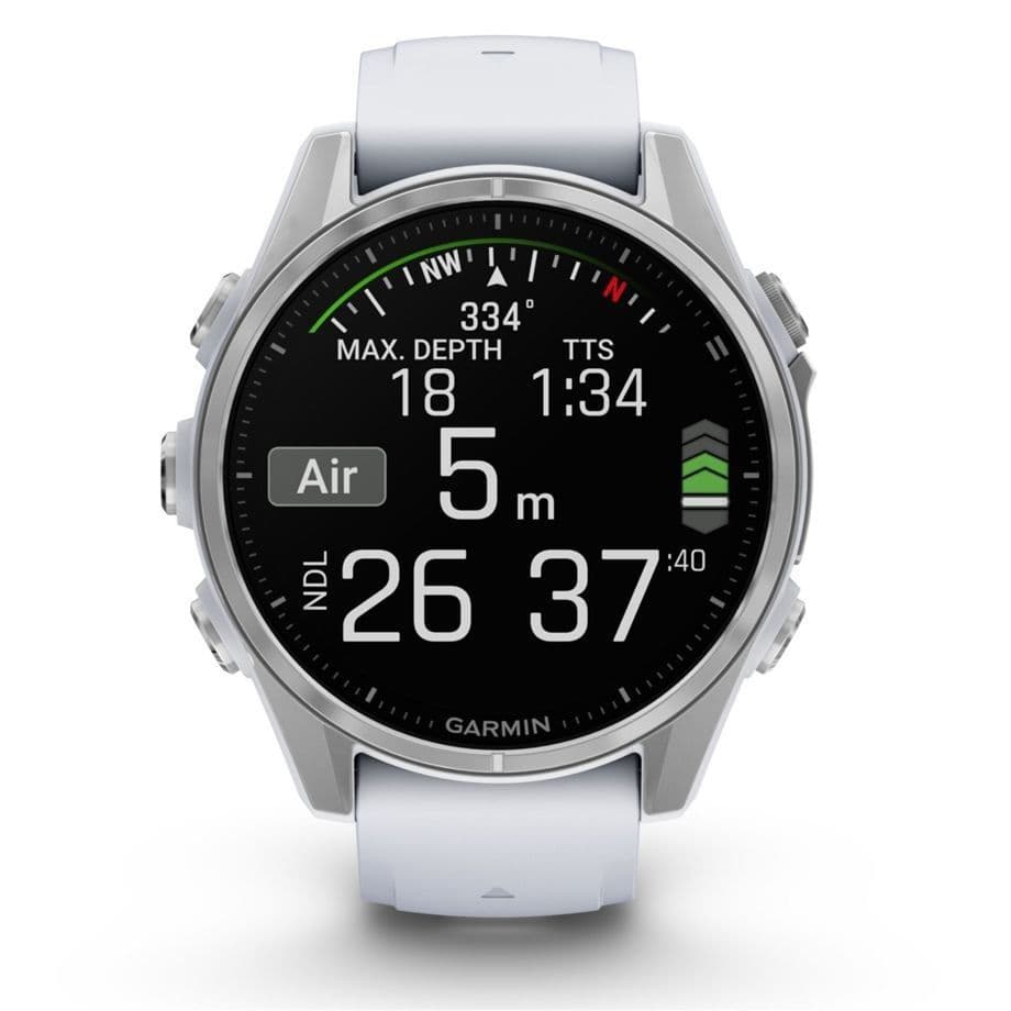 Garmin Fenix 8 Silver/Whitestone