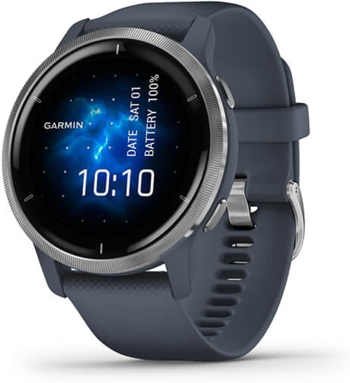 Garmin Venu 2 Granite Blue/Silver Garmin Venu 2 Granite Blue/Silver