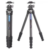 Leofoto Ranger LS-254C Carbon Fiber Tripod with LH-30 Low Profile Ballhead & Separate Center Column