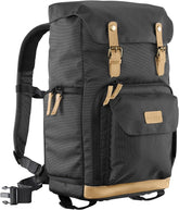 Mantona Photo Backpack Luis black Retro