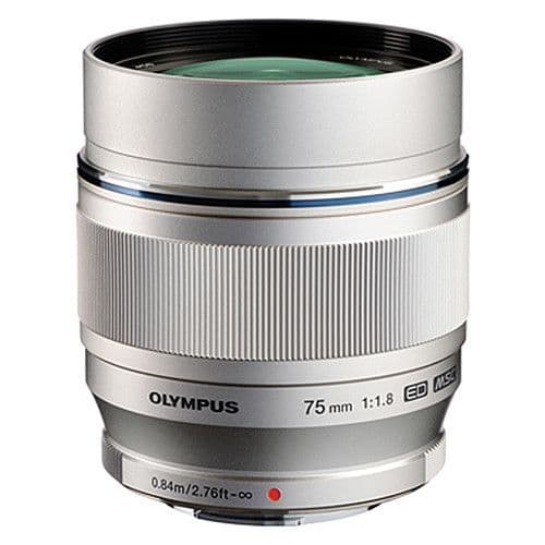 Olympus M.ZUIKO DIGITAL ED 75mm F1.8 - Silver