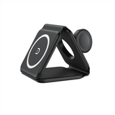 QDOS POWERMAG 3-in-1 Wireless Charger - Black