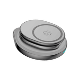 QDOS SnapStand 3-in-1 Wireless Charger - Space Grey