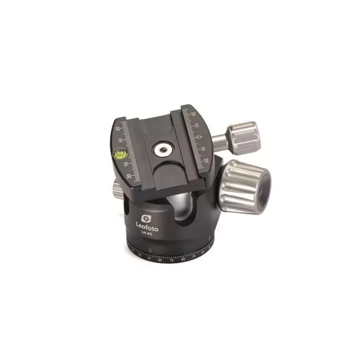Leofoto LH Series LH-40 40mm Low Profile Ball Head and QP-70N QR Plate