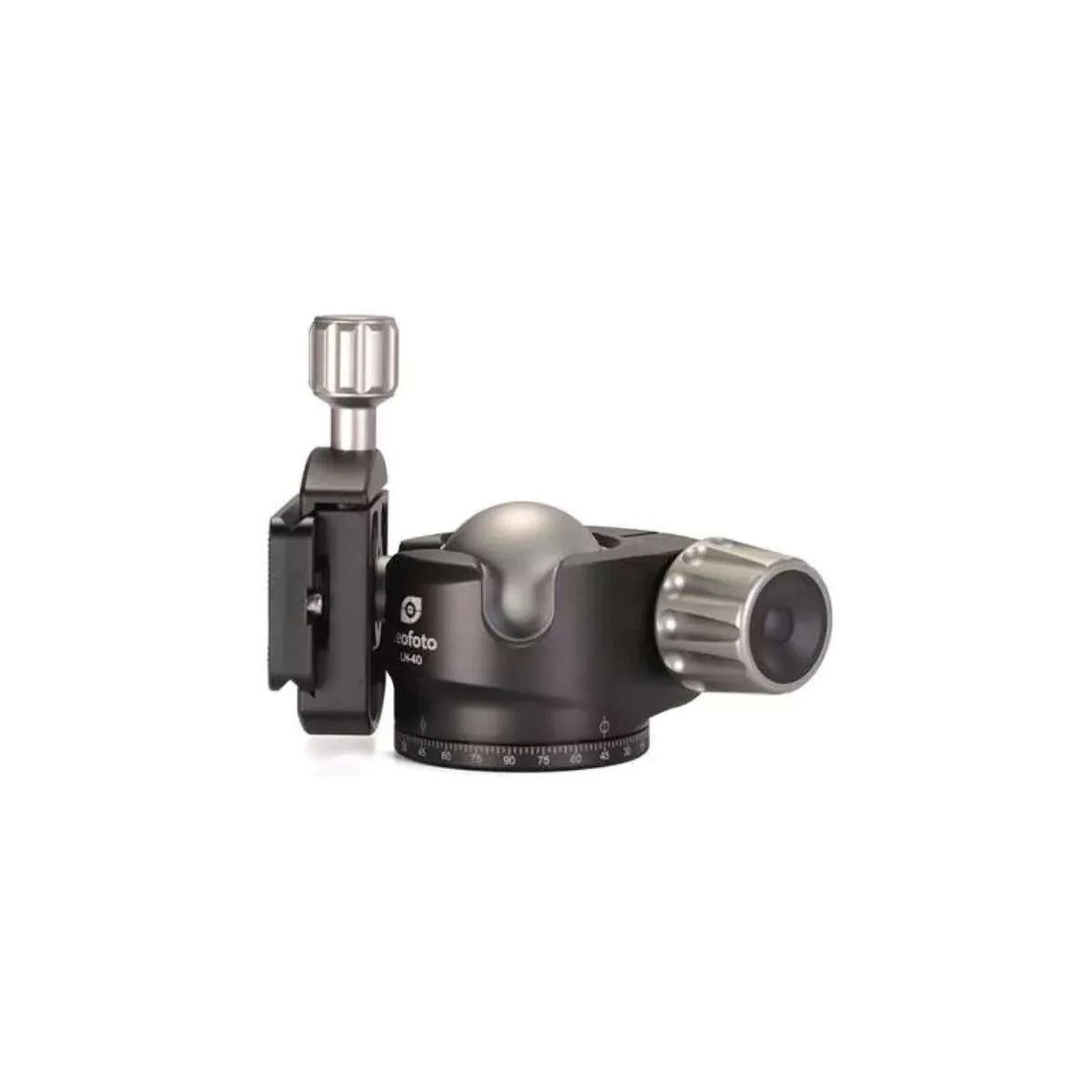 Leofoto LH Series LH-40 40mm Low Profile Ball Head and QP-70N QR Plate