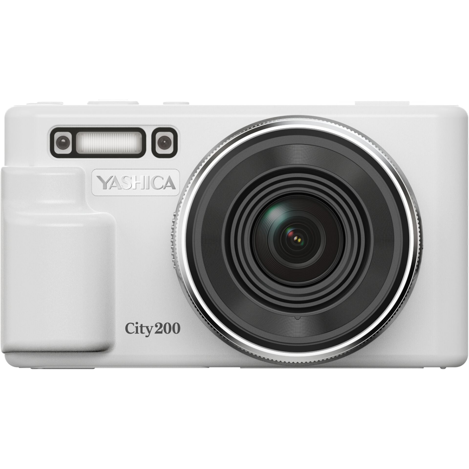YASHICA City 200 White Digital Camera