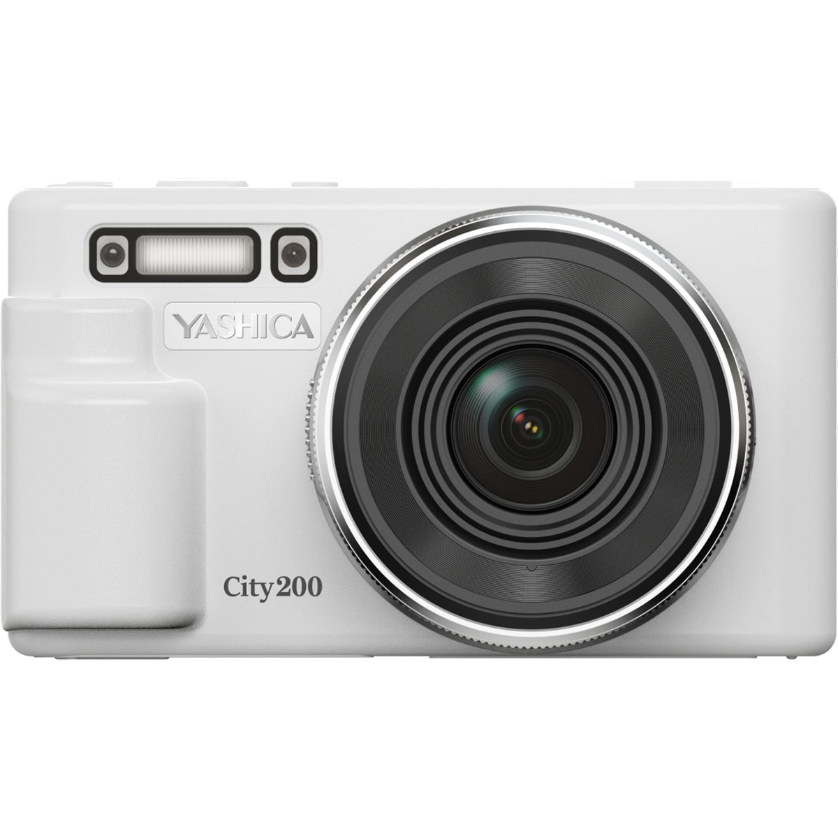 YASHICA City 200 White Digital Camera