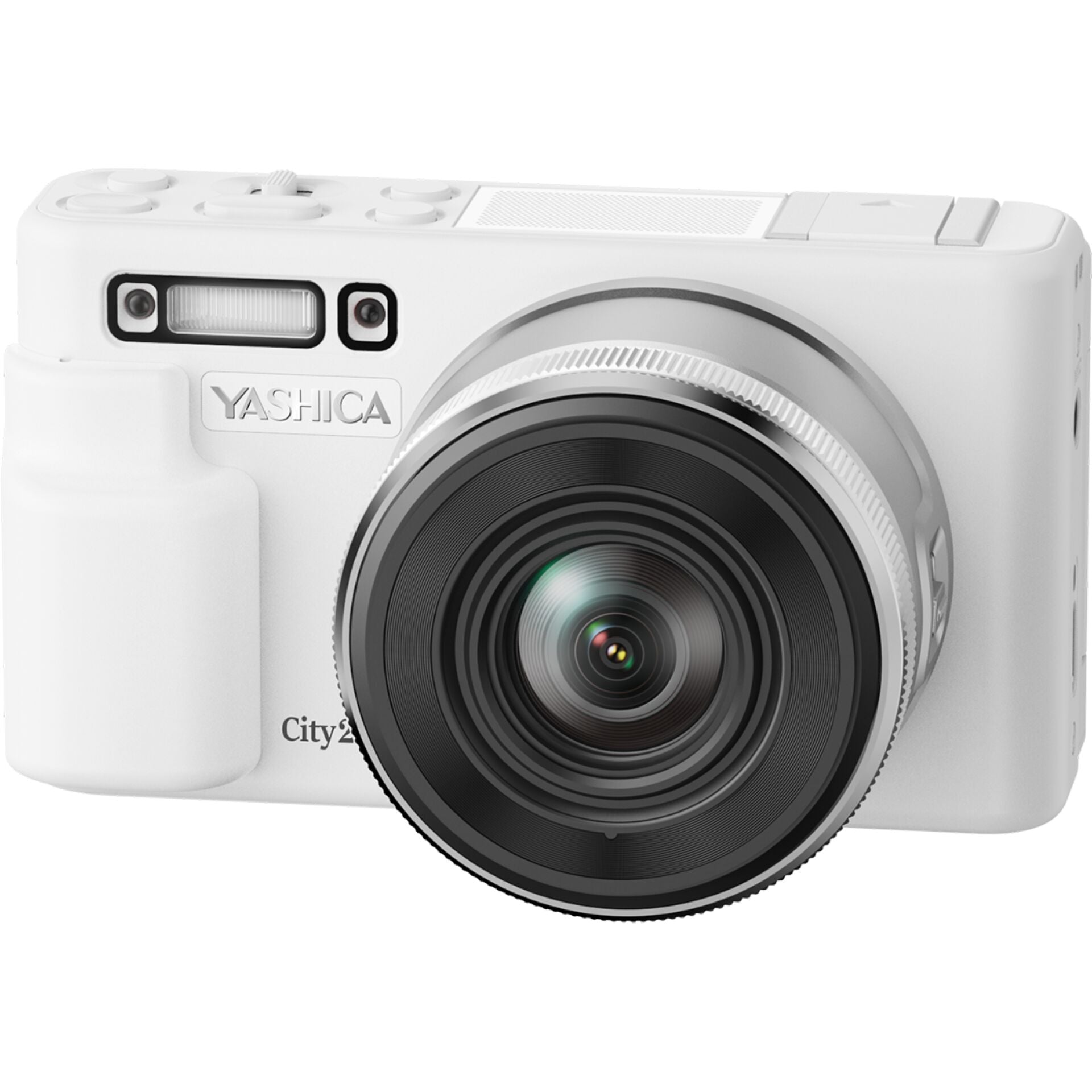 YASHICA City 200 White Digital Camera