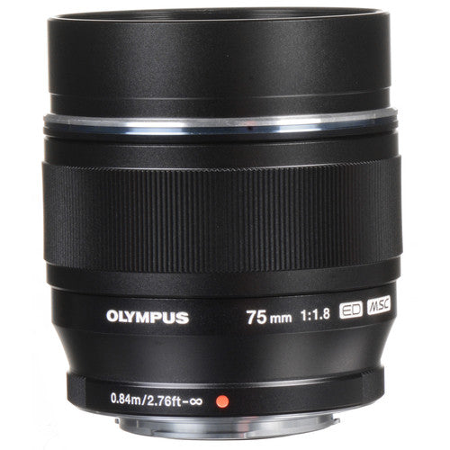 Olympus M.ZUIKO DIGITAL ED 75mm F1.8 - Black