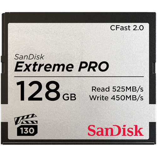SanDisk CFAST 2.0 VPG130 128GB Extreme Pro