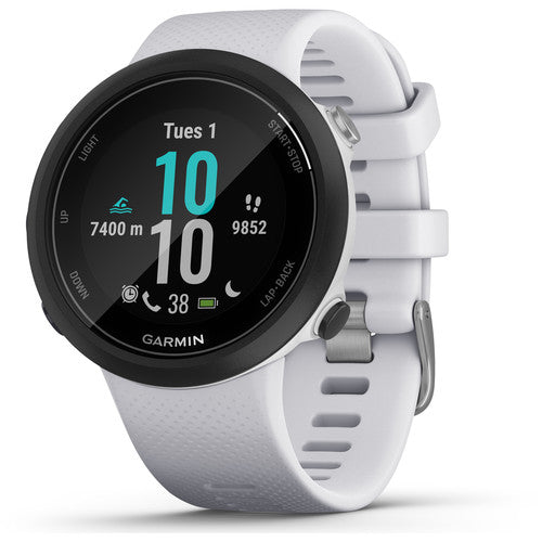 Garmin Swim 2 GPS Watch - Stone White/Silver (Open Box)