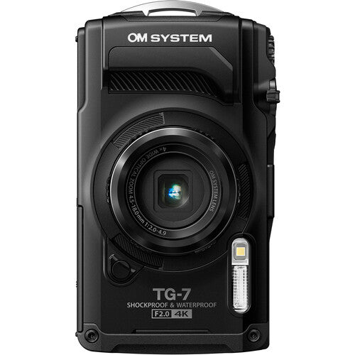 OM System Tough TG-7 Black – HDEW Cameras - Main Image