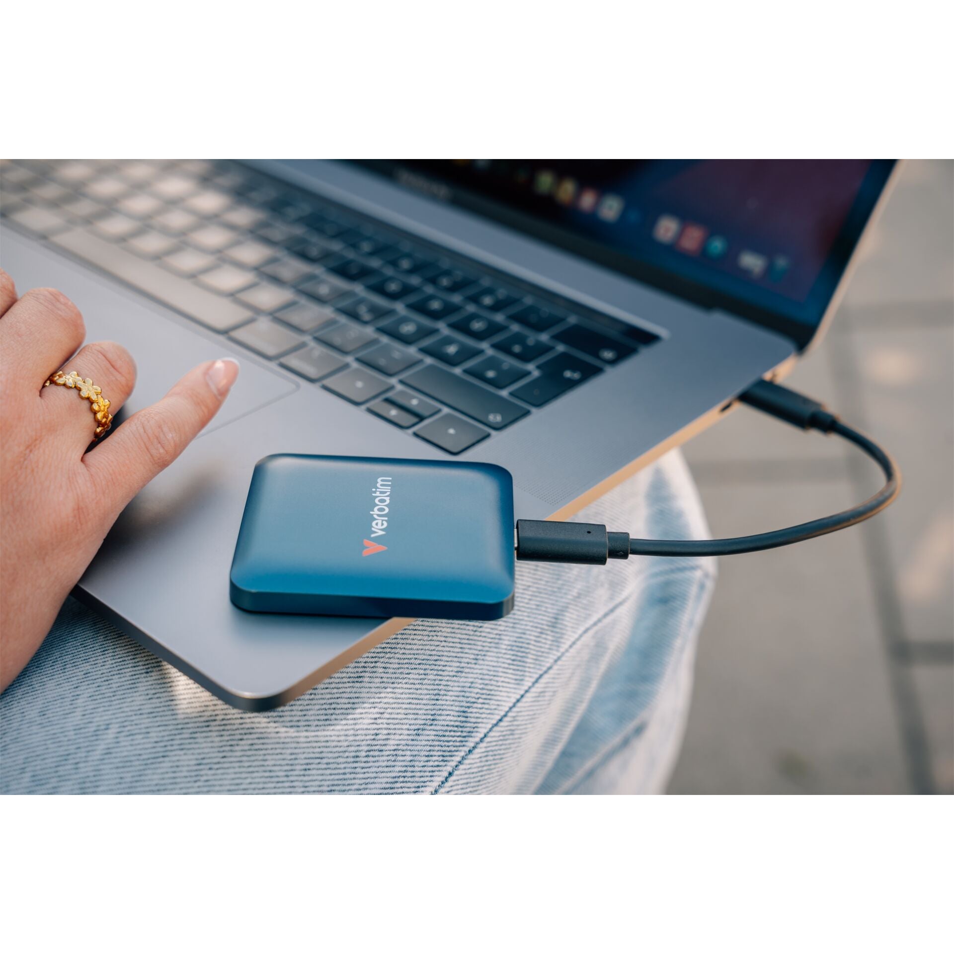 Verbatim SnapBack SSD 1TB Blue Metallic
