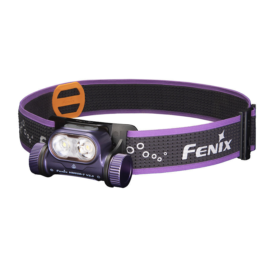 Fenix HM65R-T V2.0 Trail Running Headlamp Purple