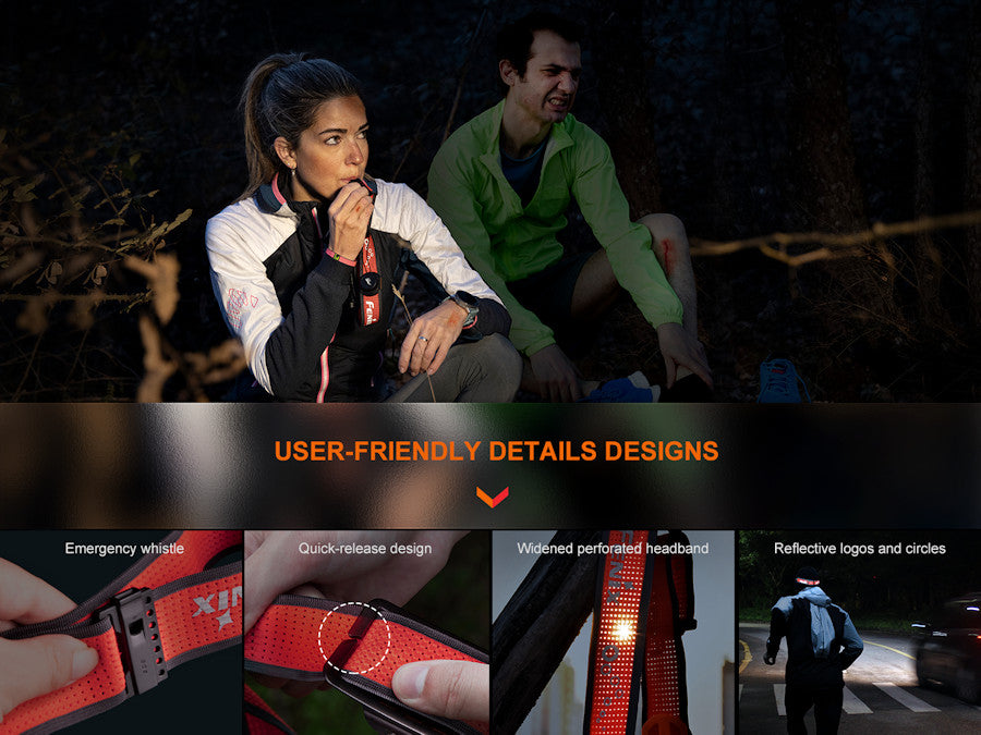Fenix HM65R-T V2.0 Trail Running Headlamp Nebula