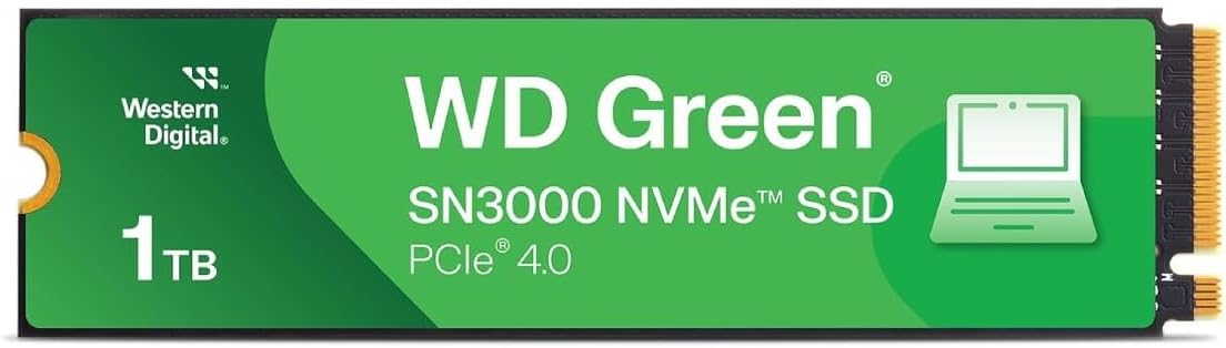Western Digital Green SN3000 1TB PC SSD/Solid State Drive