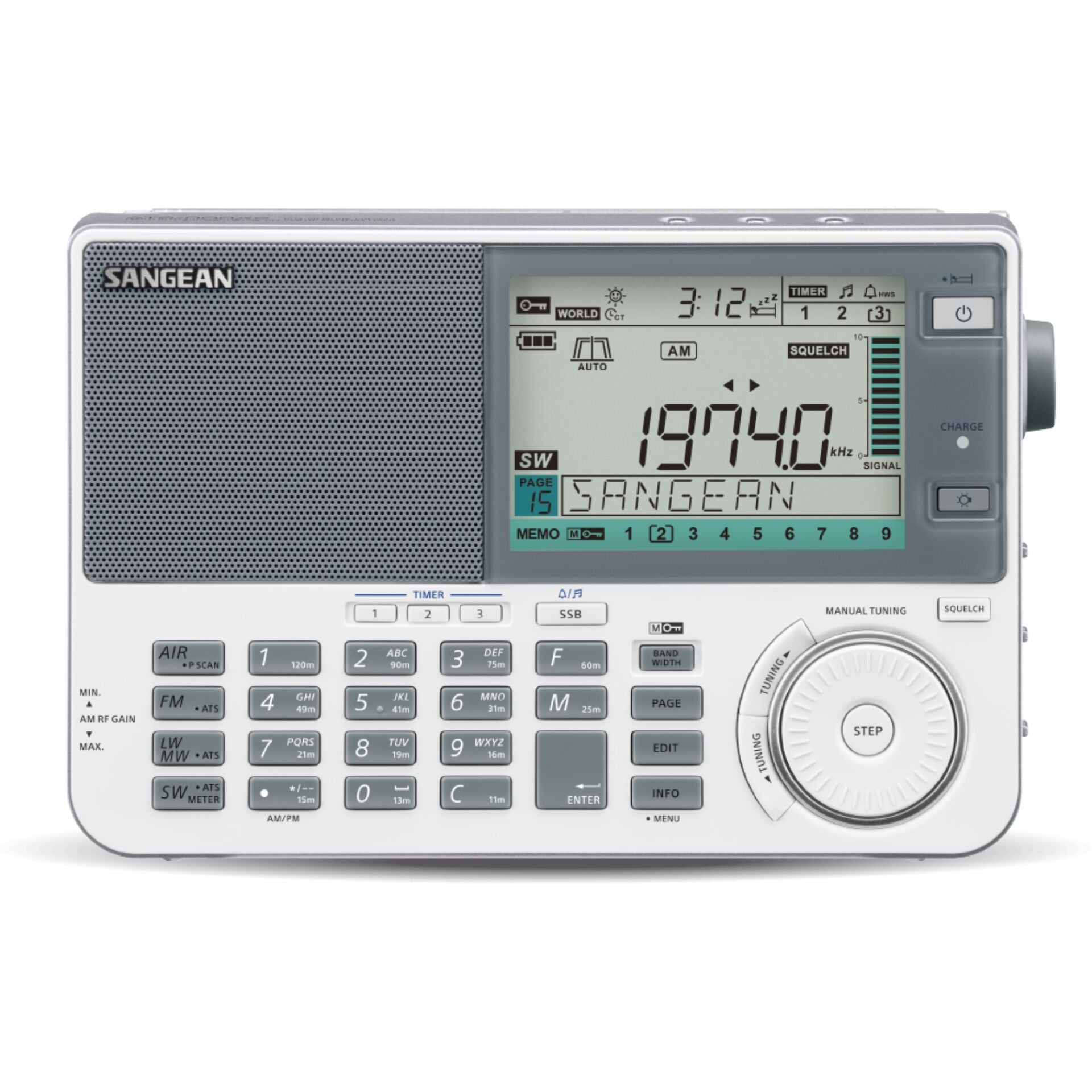 Sangean ATS-909 X2 white