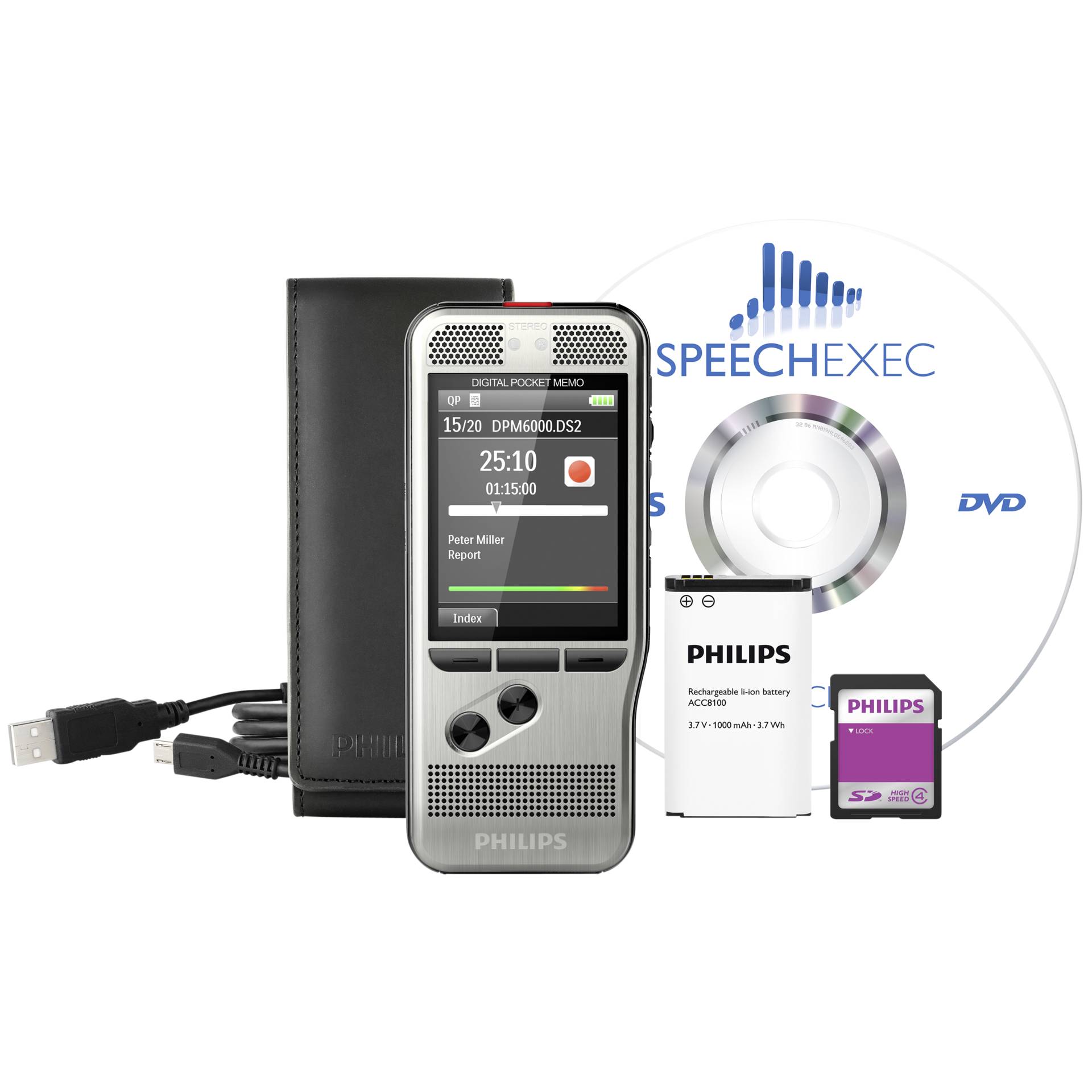 Philips DPM 6000/02 Voice Recorder