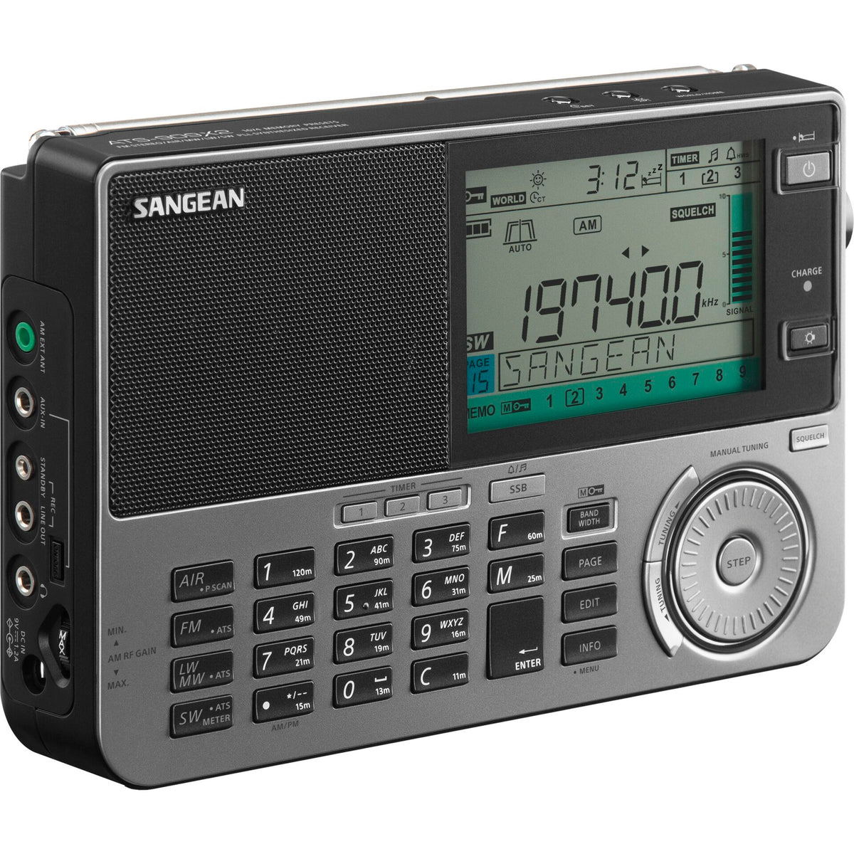Sangean ATS-909 X2 graphite