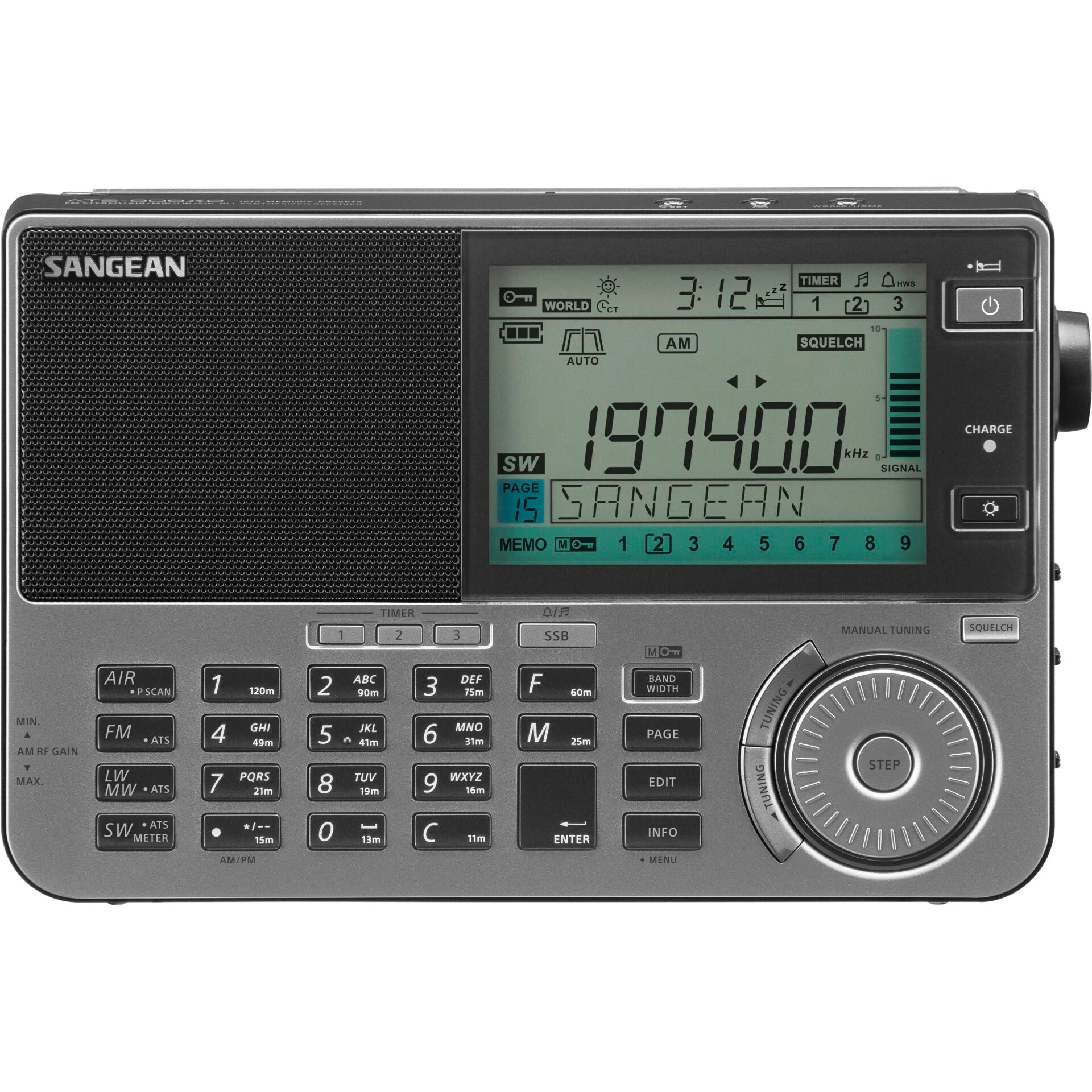 Sangean ATS-909 X2 graphite