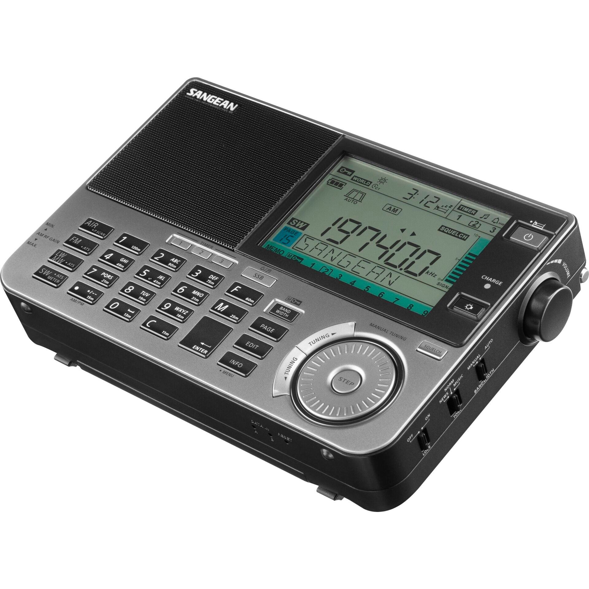 Sangean ATS-909 X2 graphite