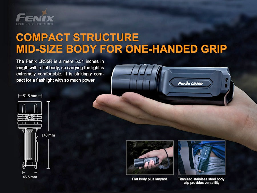 Fenix LR35R Searchlight