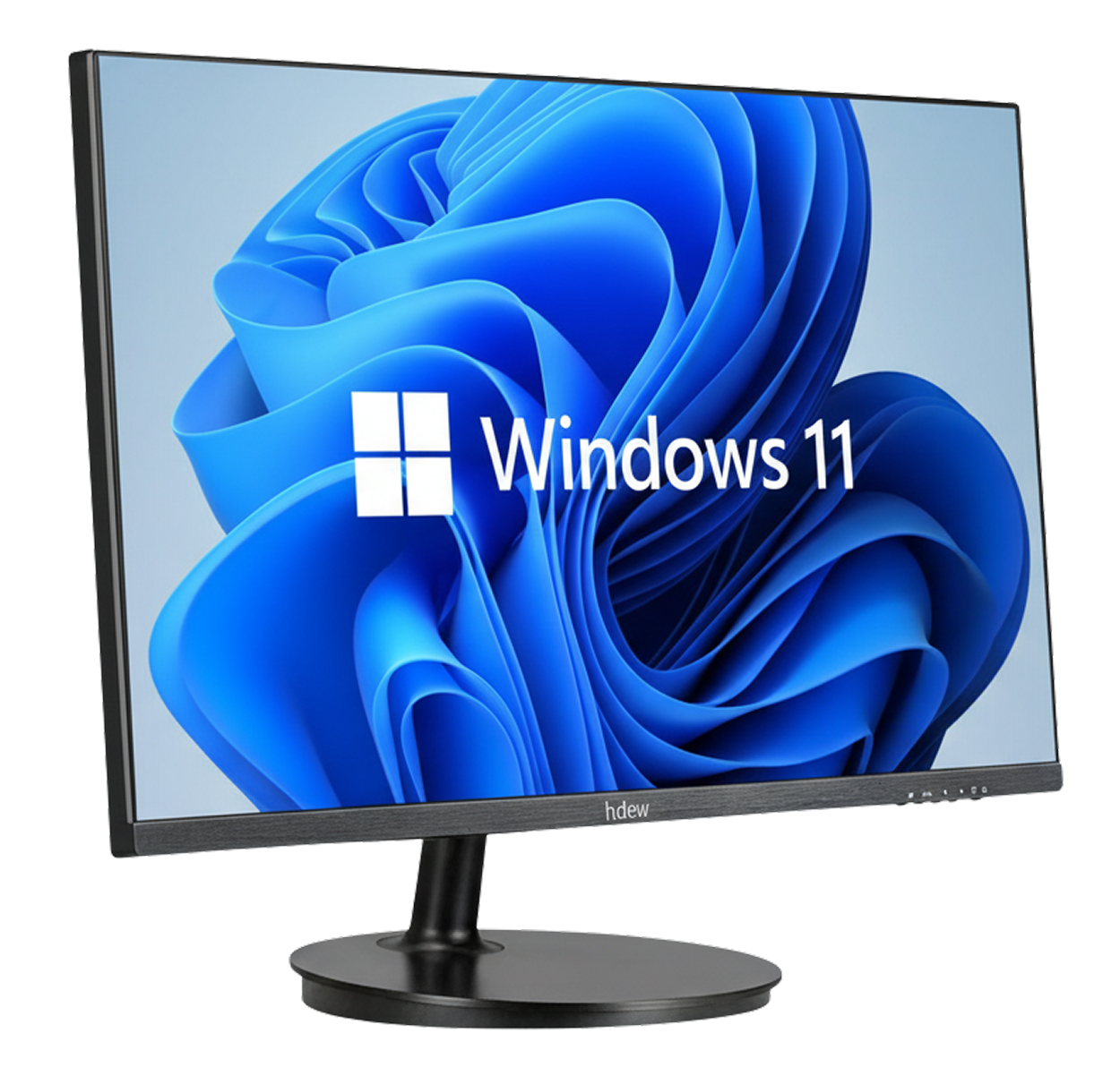 HDEW A24-i7 24" All-In-One PC Intel Core i7-14700, 512GB SSD, 16GB RAM, 1TB HDD, Black