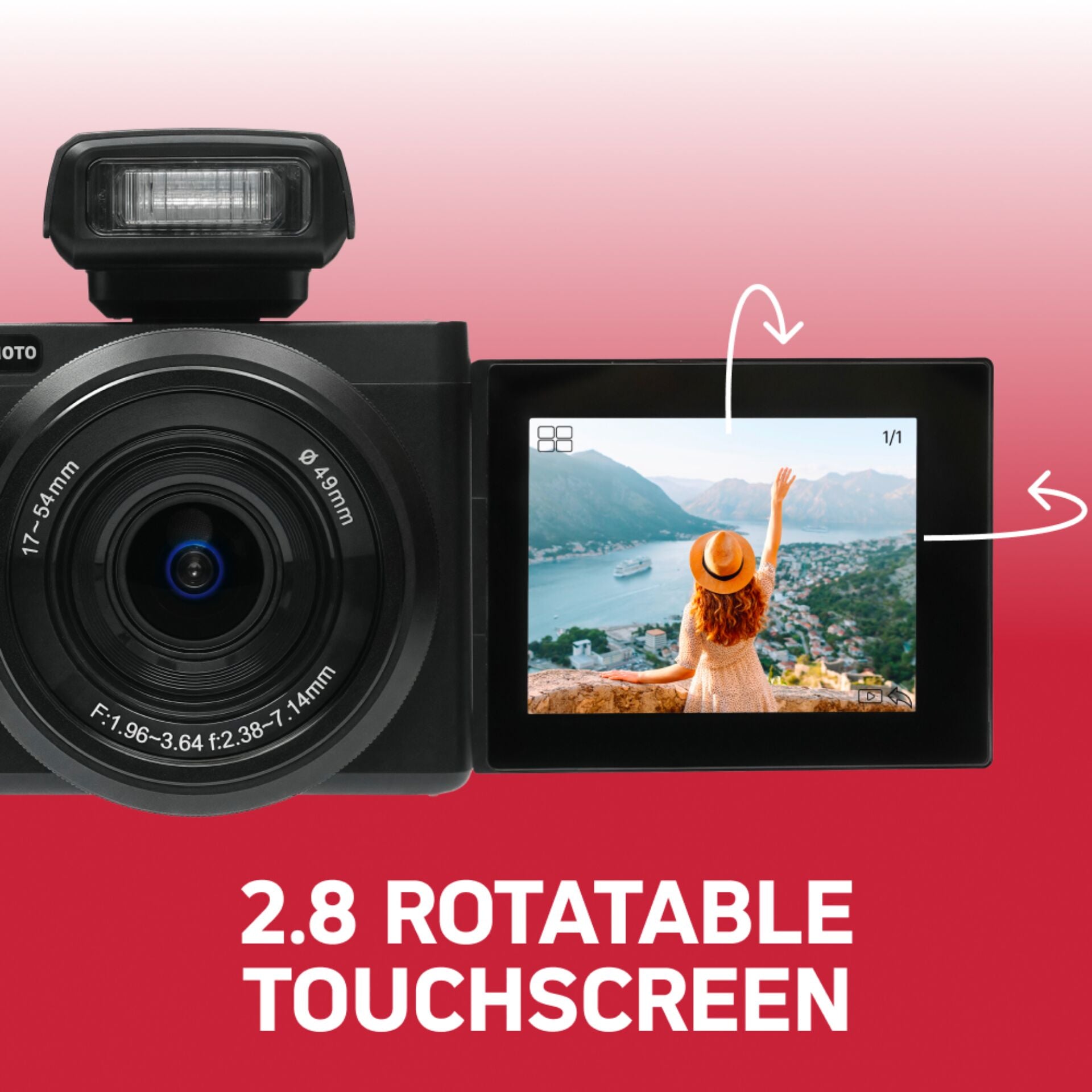 AgfaPhoto Realishot C110 Touchscreen Compact Camera