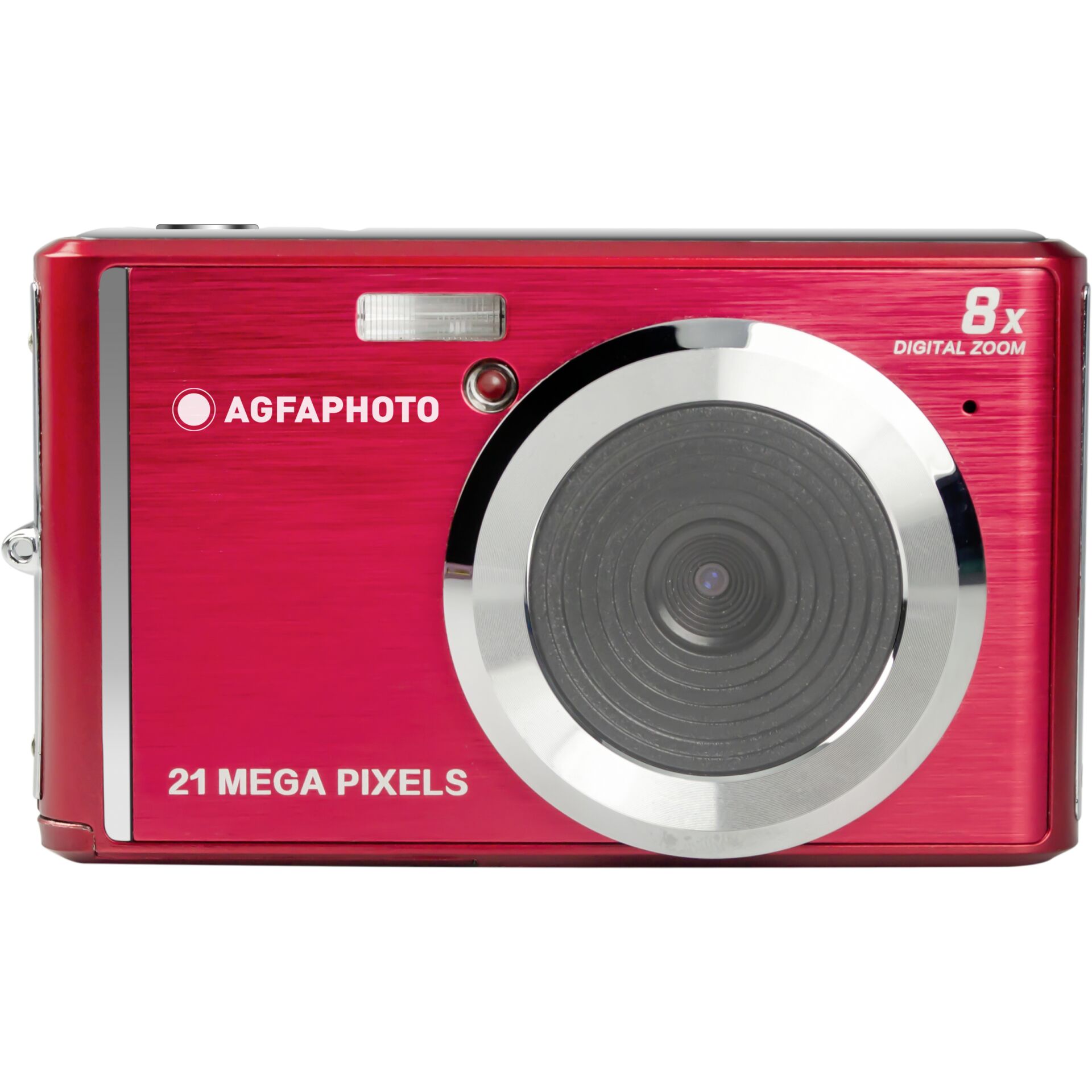 AgfaPhoto Realishot DC5200 Compact Camera - Red
