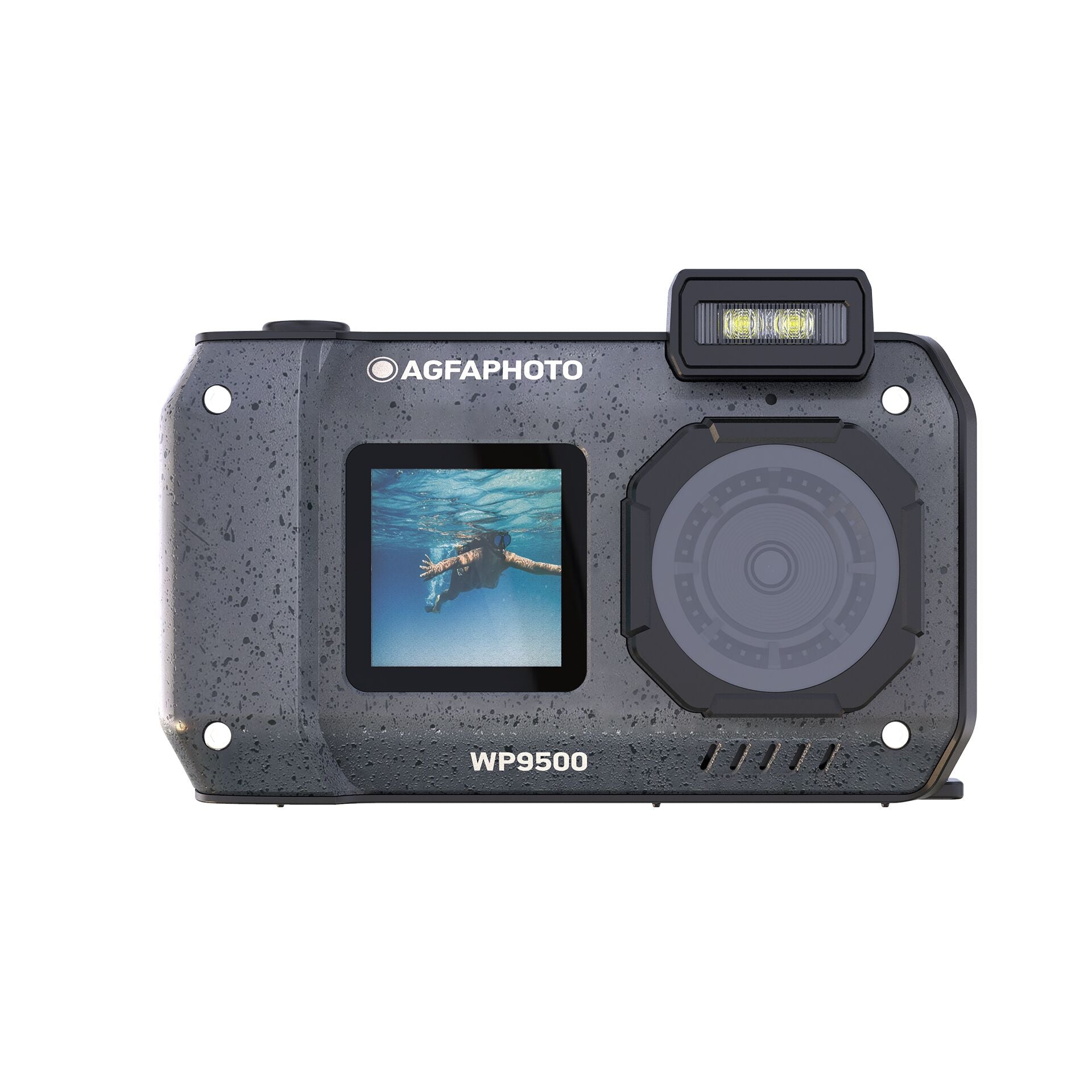 AgfaPhoto Realishot WP9500 Waterproof Compact Camera - Black
