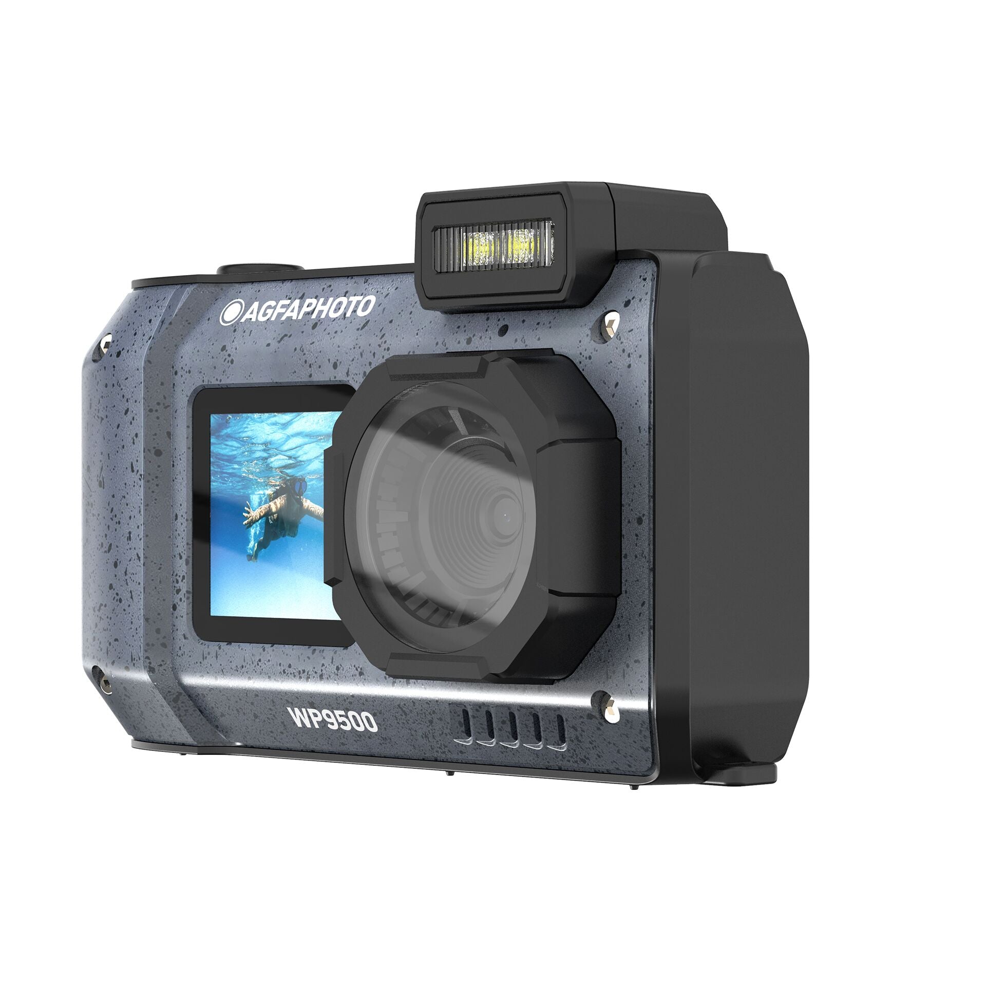 AgfaPhoto Realishot WP9500 Waterproof Compact Camera - Black