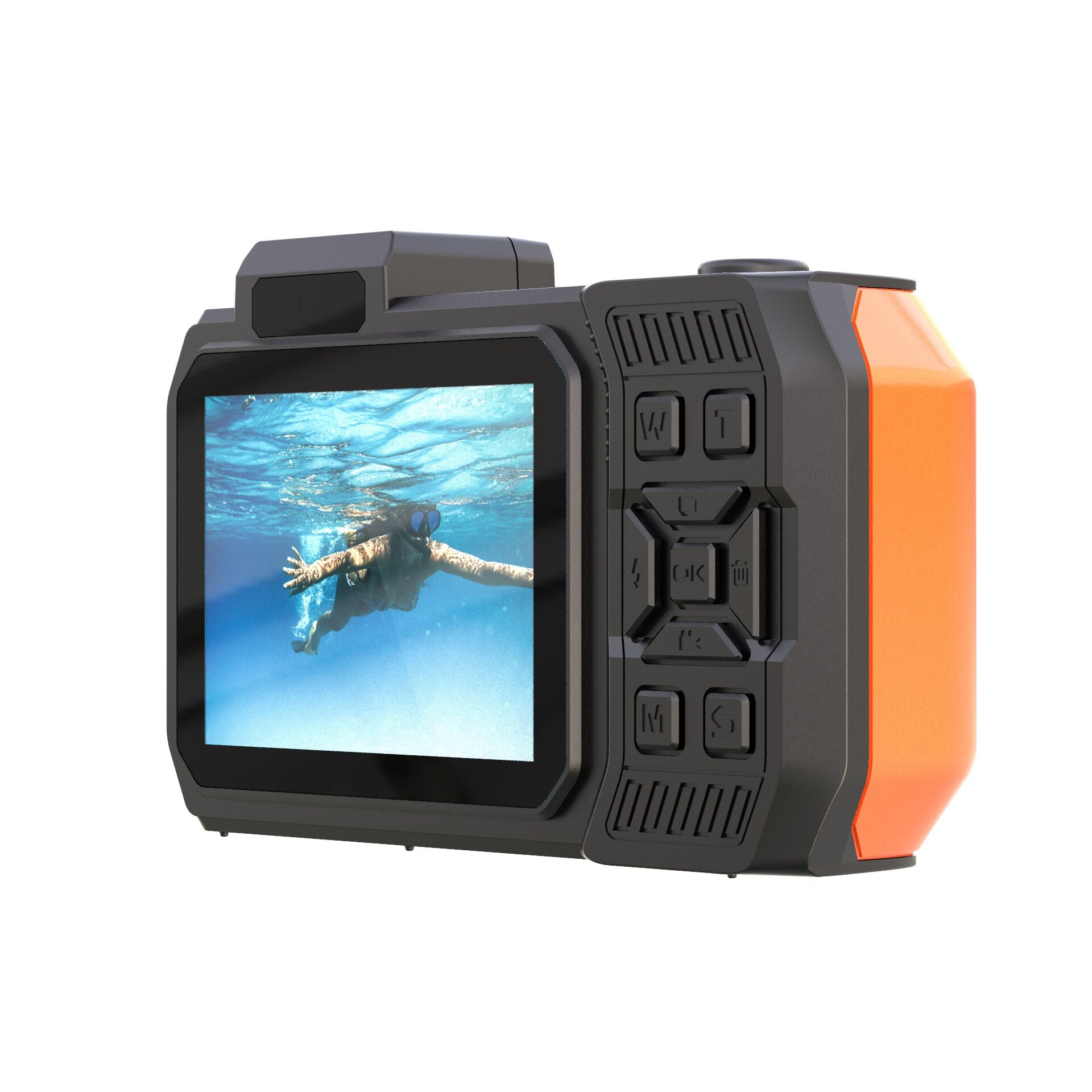 AgfaPhoto Realishot WP9500 Waterproof Compact Camera - Orange