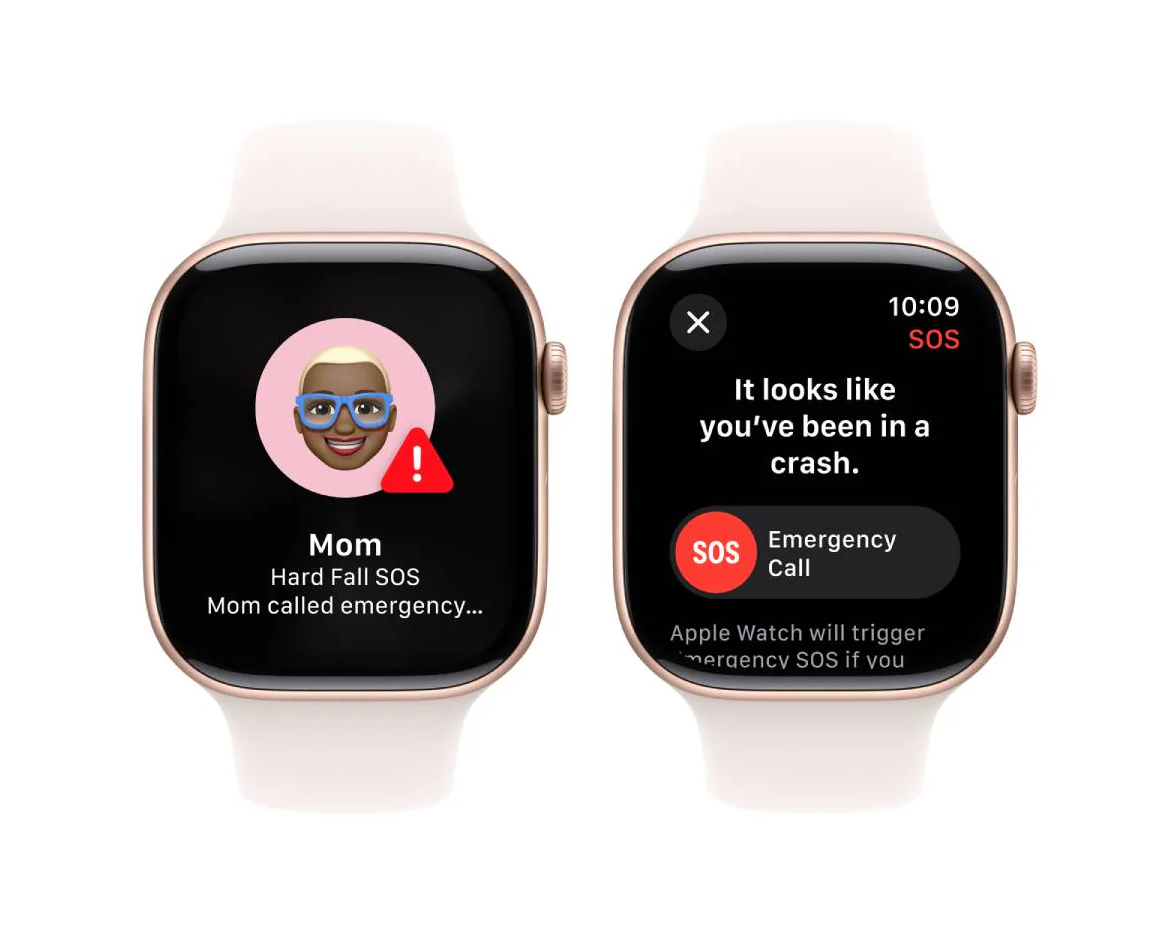 Apple Watch 10 46mm Light Blush Sport Band M/L MWWU3