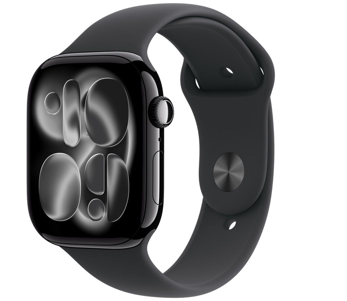 Apple Watch 11 46mm Jet Black (M/L) & Airpods 4 with ANC Power Bundle